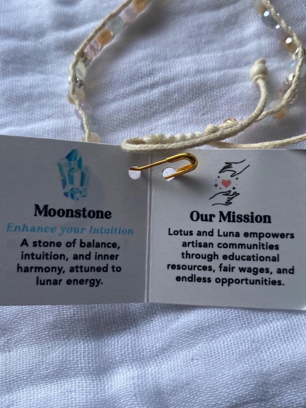 Lotus and Luna Pull Through Bracelets—Set of 2 - Picture 7 of 7